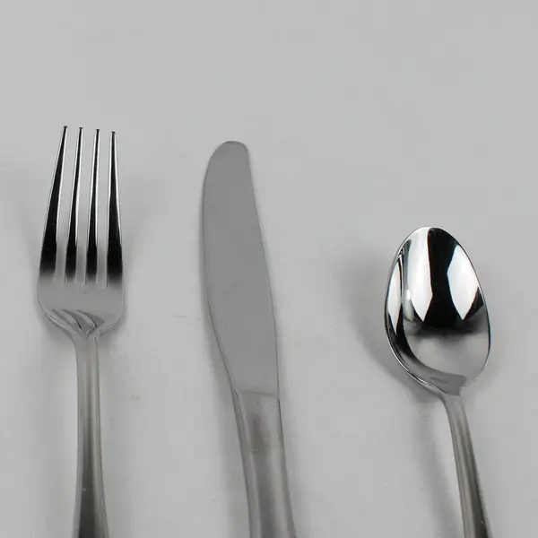 5-Piece Cambridge Silver Place Setting 18/10 SS Unknown Swirl Pattern HTF Rare 