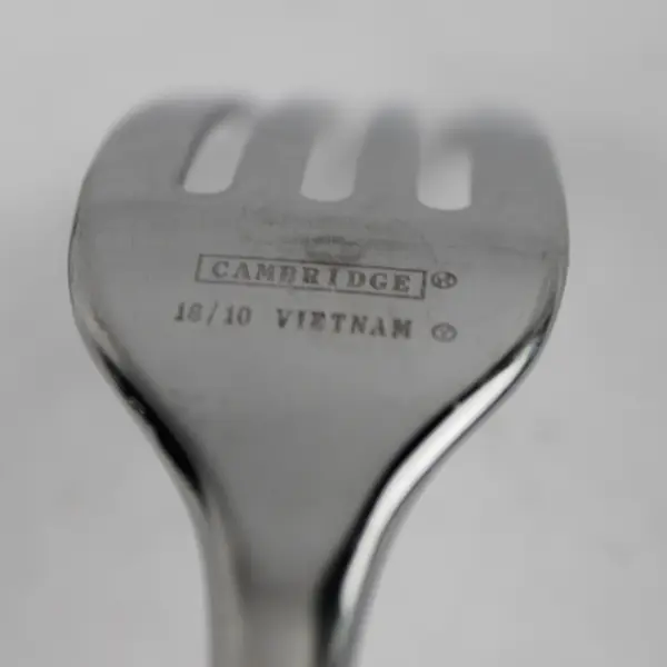 5-Piece Cambridge Silver Place Setting 18/10 SS Unknown Swirl Pattern HTF Rare 