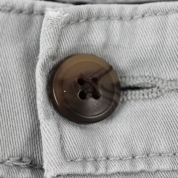 St. John's Bay Men's 34 Gray Super Stretch Comfort Chino Shorts