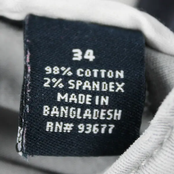 St. John's Bay Men's 34 Gray Super Stretch Comfort Chino Shorts