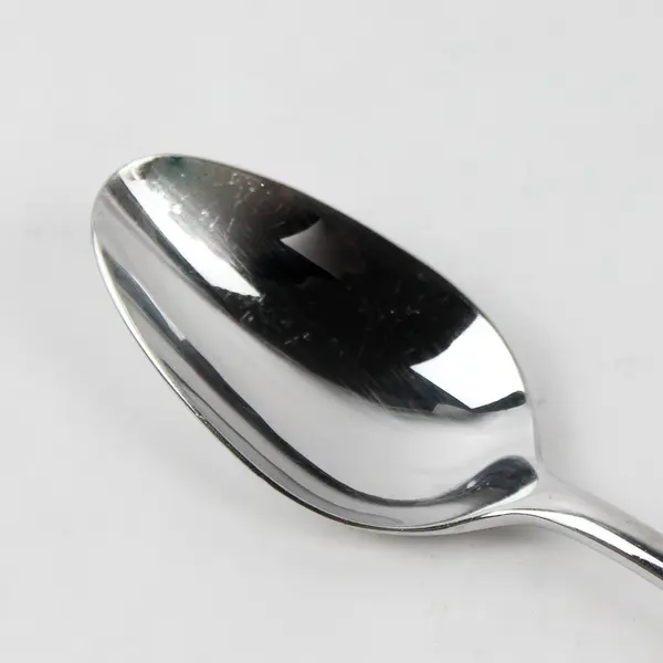 7 Cambridge Silver 18/10 SS Unknown Swirl Pattern Soup Spoons 8" HTF Rare Good