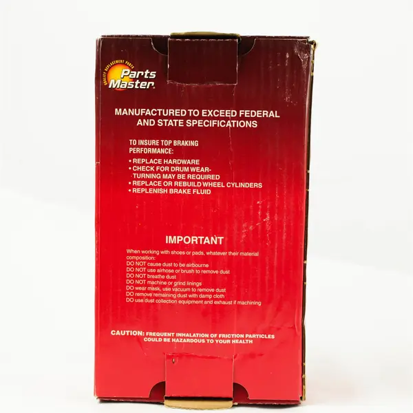 FB575 Parts Master Premium Non-asbestos Brake Shoes Sabots De Freins