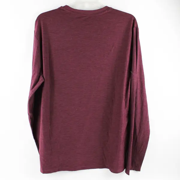 FLX Plum Purple Long-Sleeved Activewear T-Shirt Women's Large