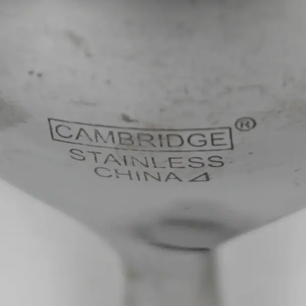 Lot Of 3 Cambridge Silver Continental (Stainless) Flatware Soup Spoons 8.25"