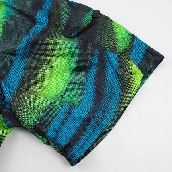 C9 by Champion Green and Blue Swim Trunks Men's Large