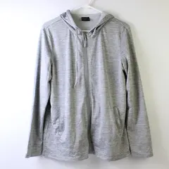 32 Degrees Cool Heather Gray Zip-Up Hoodie Women's Large