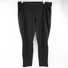 HUF Solid Black Tapered Leg Pull-On Activewear Pants Women's XL