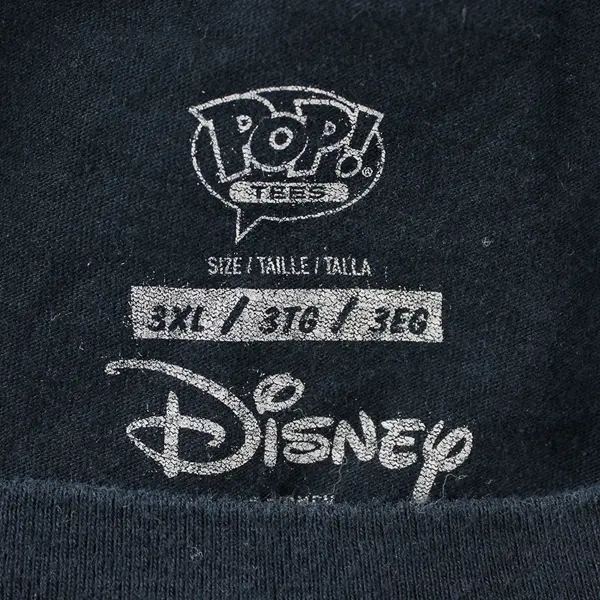 Pop! Tees Mickey Fantasia Navy Blue Graphic T-Shirt Men's Size 3XL