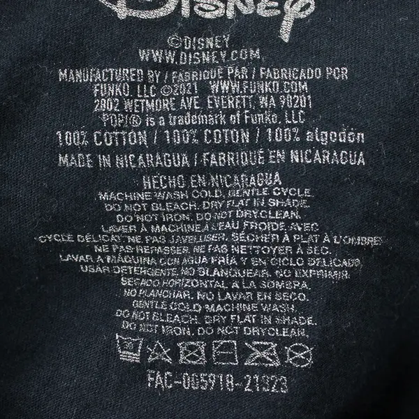 Pop! Tees Mickey Fantasia Navy Blue Graphic T-Shirt Men's Size 3XL