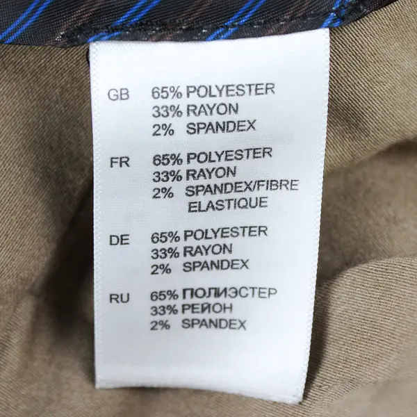 GS Brown Pleated Straight-Leg Dress Pants Men's Size 42/34