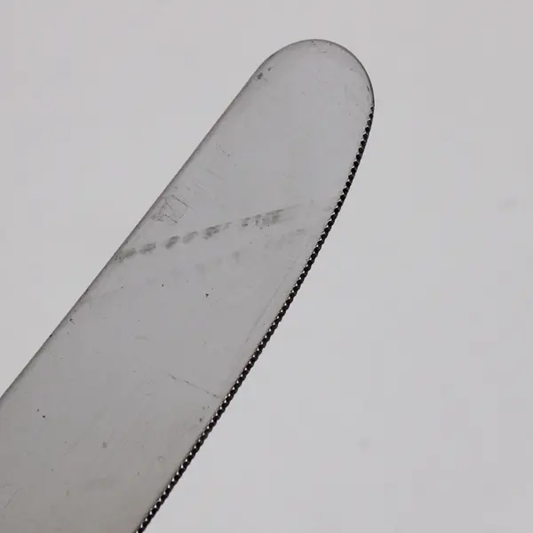 Lot of 2 Oneida Silver Caprice Pattern 18/8 SS Dinner Knives 9.5" Good