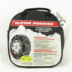 Alpine Tire Chains Fits P235/65R15 P235/60R17 225/60R18 Used
