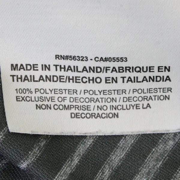 Nike Golf Gray Striped Polo Shirt Men's Size XL