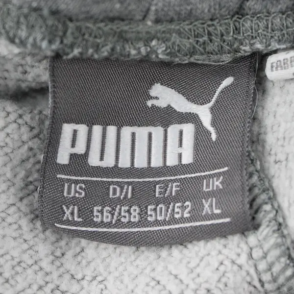 Puma Gray Tapered Leg Sweatpants Men's Size XL