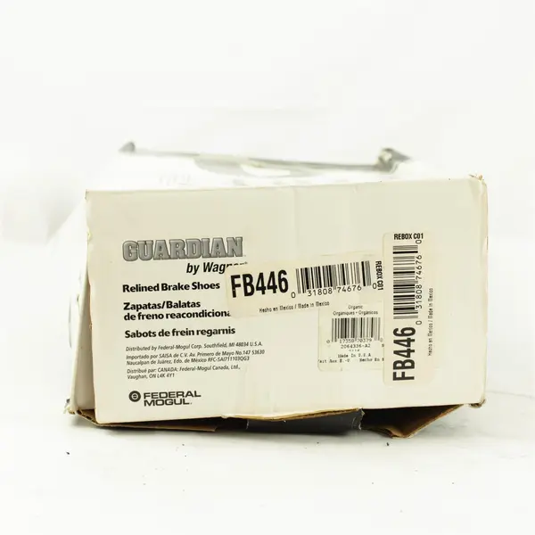Guardian by Wagner FB446 Relined Brake Shoes for Cars & Trucks - New