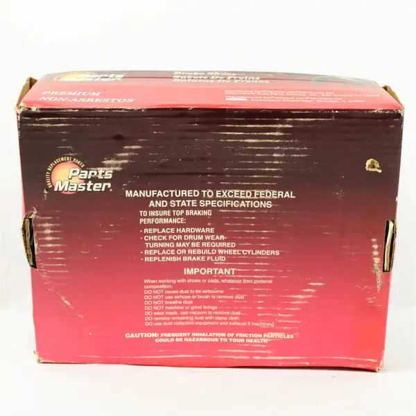 Parts Master FB33 Brake Shoes New Open Box Fits Cars & Trucks