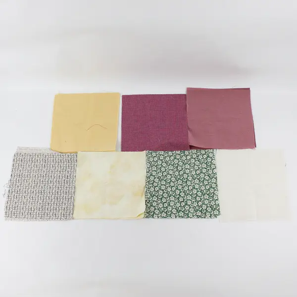 Lot of 18 Quilting Fabric Squares 8" x 8" Spring Colors