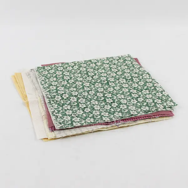 Lot of 18 Quilting Fabric Squares 8" x 8" Spring Colors