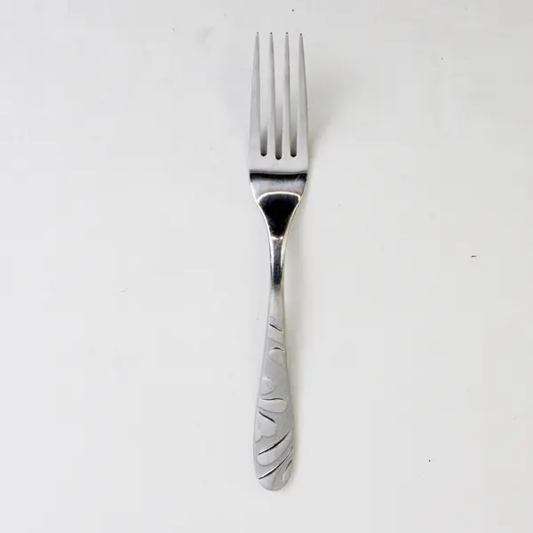 Oneida Silver Cosmic Pattern Stainless Steel Salad Fork 7.25" Rare Hard-to-Find