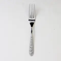 Oneida Silver Cosmic Pattern Stainless Steel Salad Fork 7.25" Rare Hard-to-Find