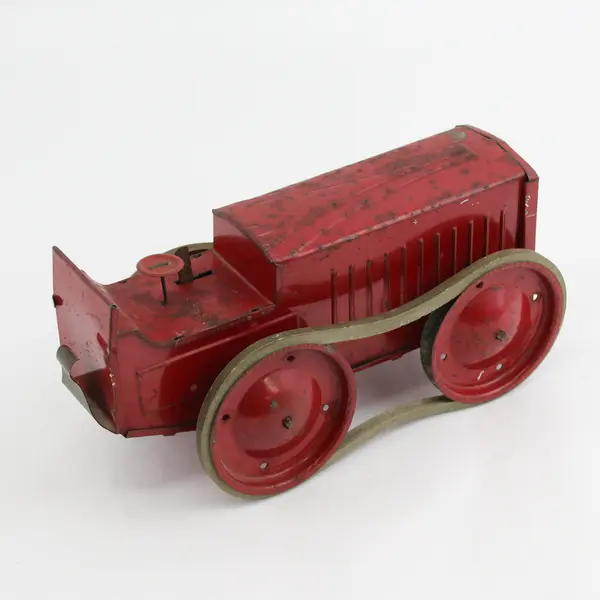 Vintage Waterbury Button Company Toy Division Climbing Field Tractor