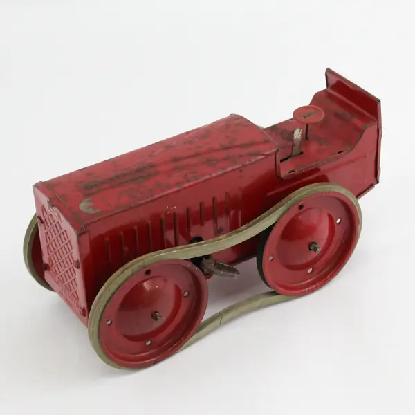 Vintage Waterbury Button Company Toy Division Climbing Field Tractor