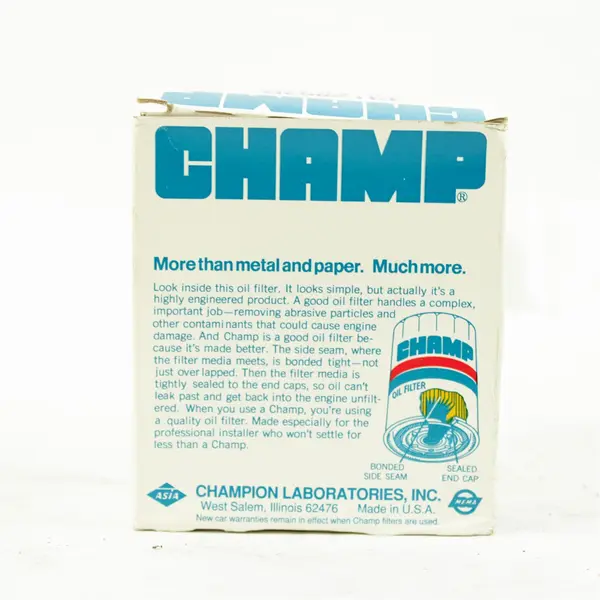 Champ PH-2863B Engine Oil Filter New