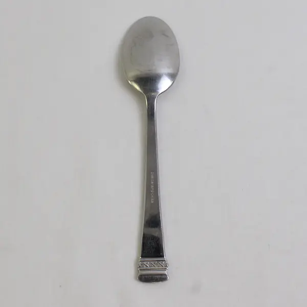 Oneida Silver Cozumel Pattern 18/10 Stainless Oval Soup Spoon 7.25" Long Good