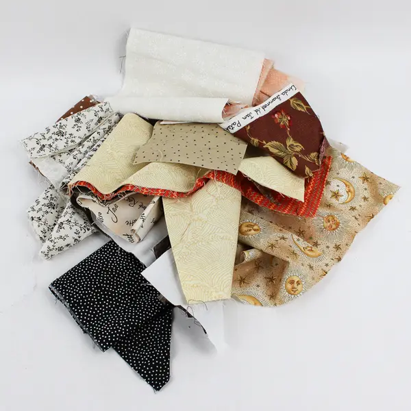 2 lb Lot Quilting Fabric Scraps Varied Sizes DIY Crafts
