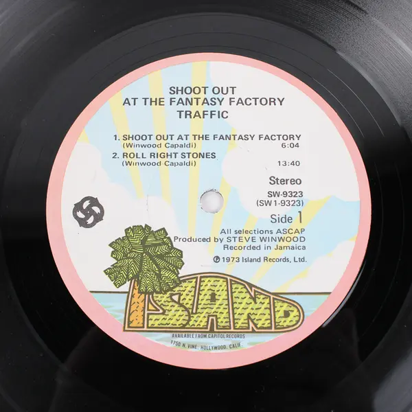 Traffic - Shoot Out At The Fantasy Factory Island Record SW-9323