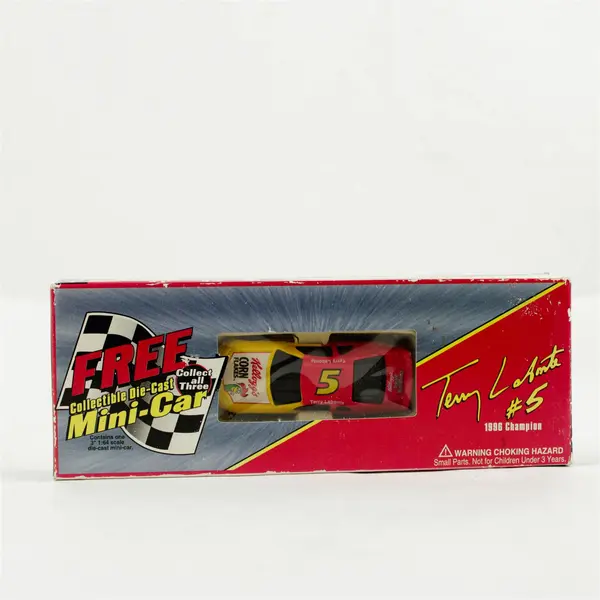 Lot of 2 Kellogg's NASCAR Terry Labonte Die-Cast Mini Cars 1:64 Scale