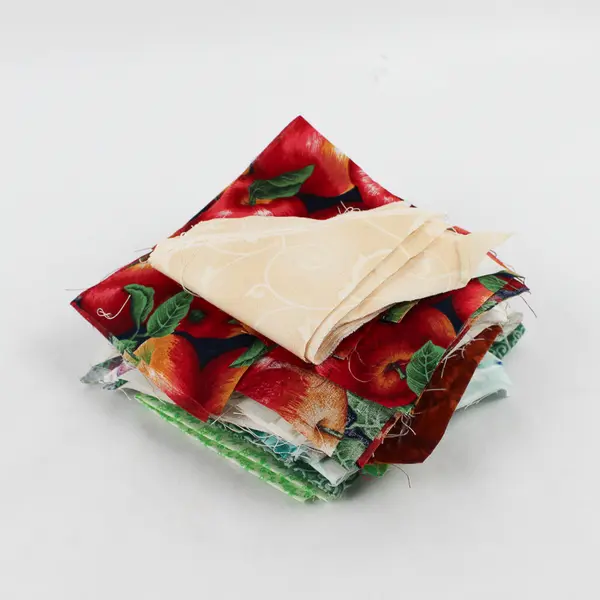 Lot of Quilting Fabric Scraps Varied Patterns and Sizes DIY Crafts