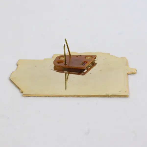 Lot of 2 Harley Davidson Blinking Collector Pins Village Idiots 1998