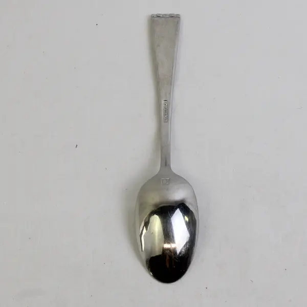 Oneida Silver Classic Pearl Pattern 18/10 Stainless Oval Soup Spoon 7" Rare HTF