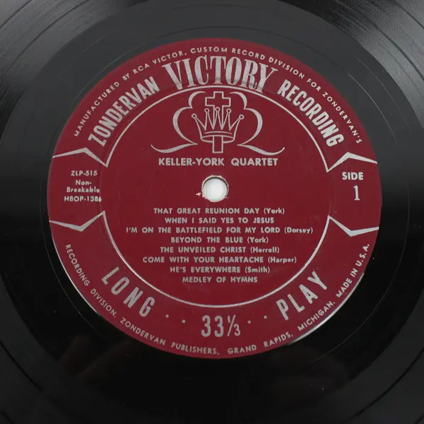 Charles York & Norman Keller The Keller-York Harmonies LP ZLP-515
