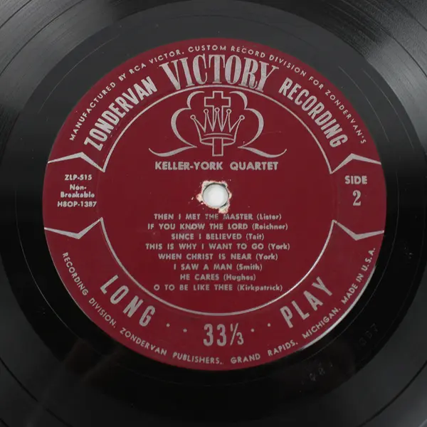 Charles York & Norman Keller The Keller-York Harmonies LP ZLP-515