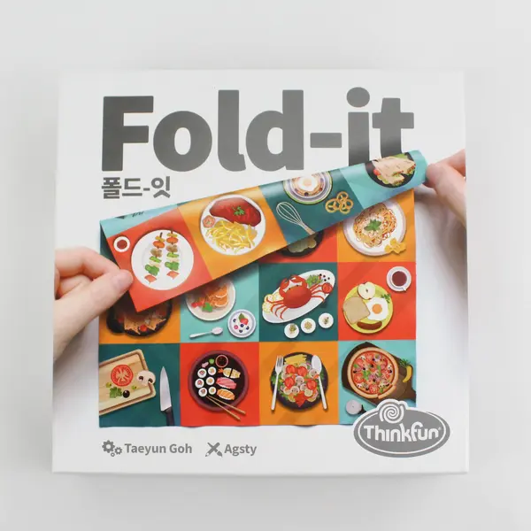 2017  Fold-It by Thinkfun Folding Recipe Cloth Game