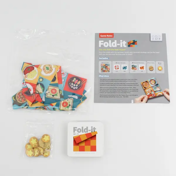 2017  Fold-It by Thinkfun Folding Recipe Cloth Game