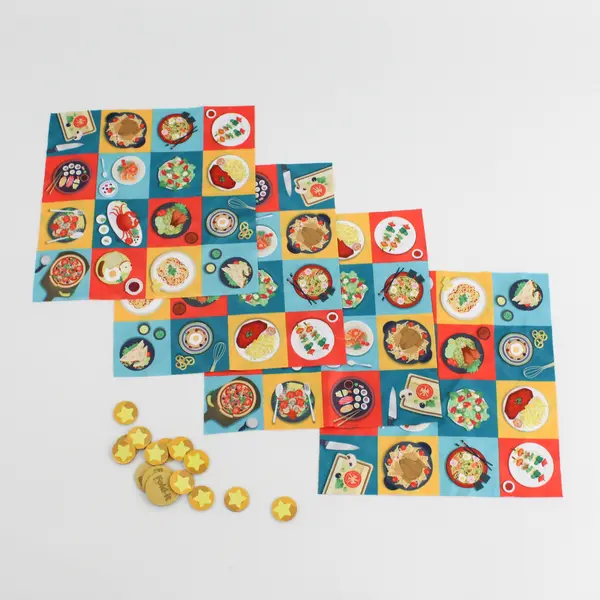 2017  Fold-It by Thinkfun Folding Recipe Cloth Game