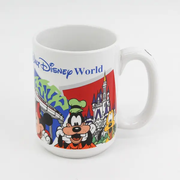 Walt Disney World GrandPop Coffee Cup Mug 4.5” Tall