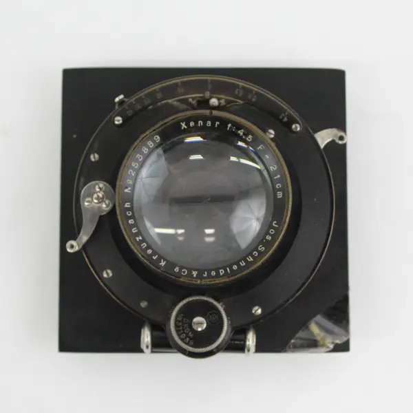 Schneider-Kreuznach Xenar f:4.5 F21 cm Lens and Shutter No253889