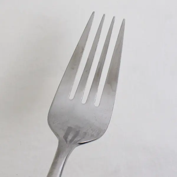 Oneida Silver Culinaria Pattern 18/0 Stainless Cold Meat Serving Fork 9" Rare
