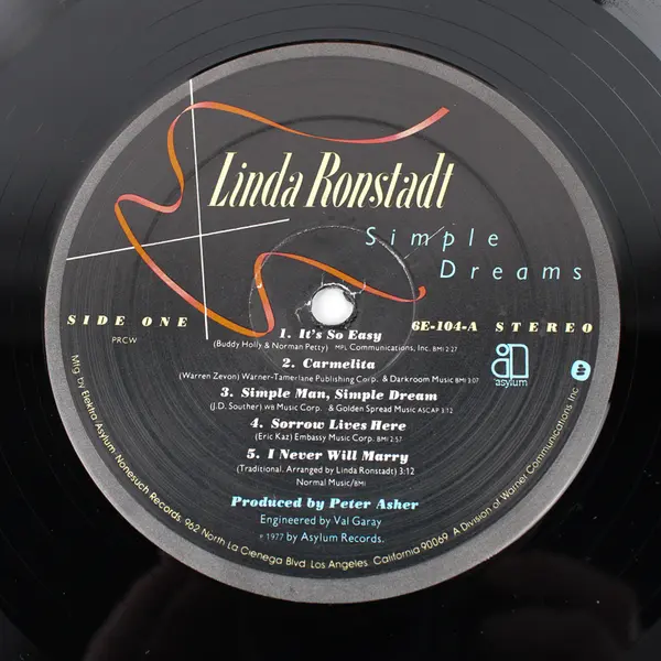 Simple Dreams [LP] by Linda Ronstadt