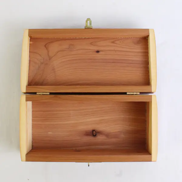 Vintage Great Smoky Mountains Cedar Storage Box