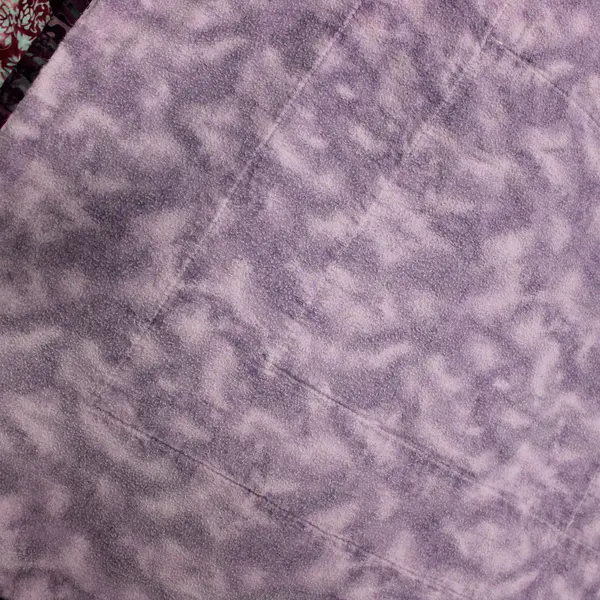 Handmade Purple/Green Tie Dye Pattern Quilt Bed Spread Full/Queen 91" x 78"