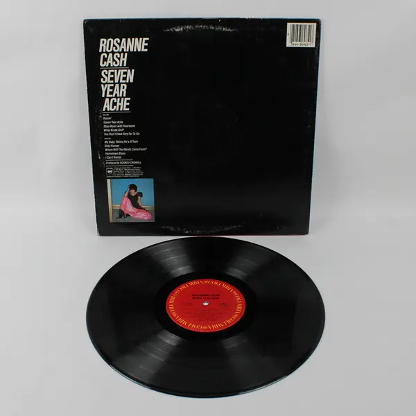 Rosanne Cash - Seven Year Ache 12" Vinyl Record LP - Good Used