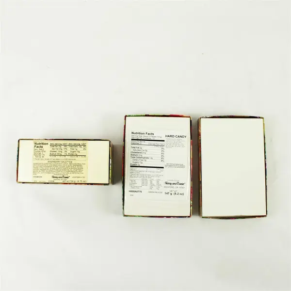 Lot of 3 Harry & David Decorative Empty Gift Boxes Small