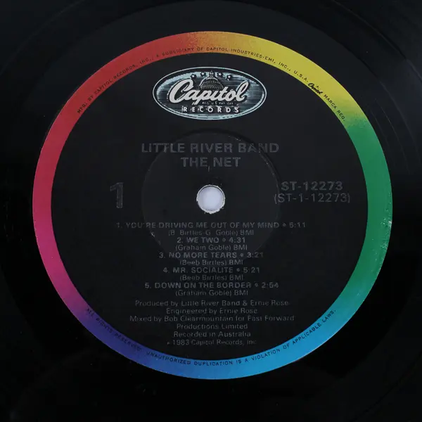 Little River Band The Net 12" Vinyl
