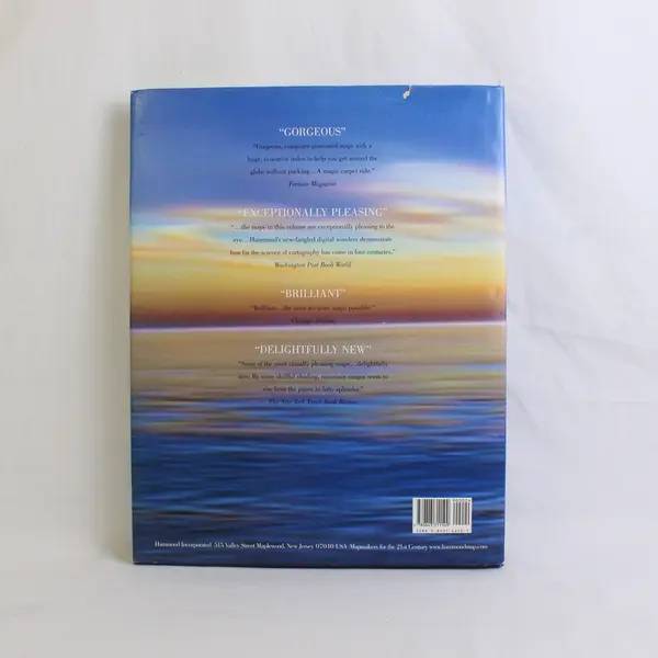 Hammond Centennial World Atlas Hardcover with DJ, 1999