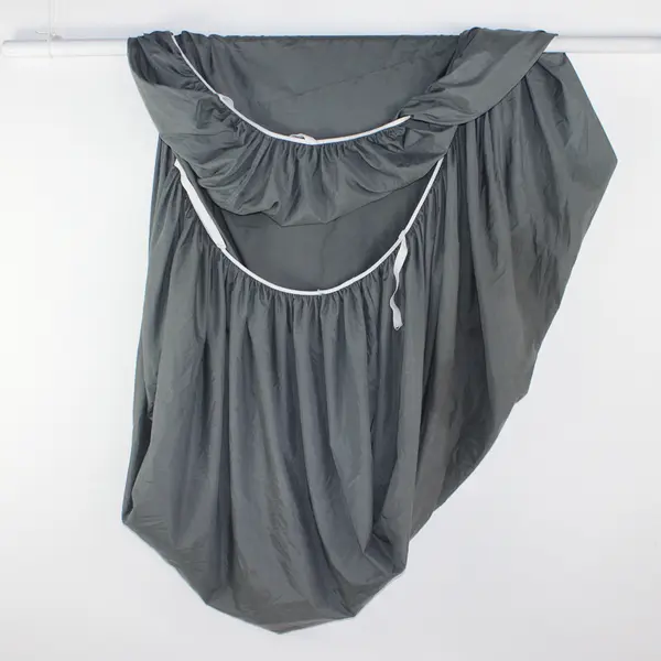 Lot Of 4 Unbranded Solid Dark Gray Queen Bed Set (Fitted, Flat, 2 Pillowcases)